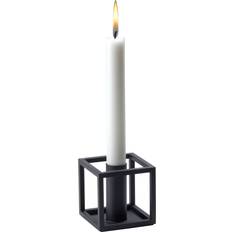 Audo Copenhagen Cube Black Ljusstake 7cm