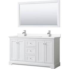 Bathroom Furnitures Wyndham Collection Avery (WCV232360DWHWCUNSM58)