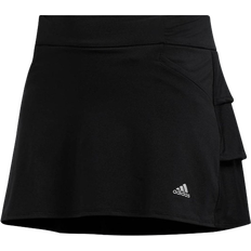 Adidas L Skirts Adidas Girl's Ruffled Skort - Black