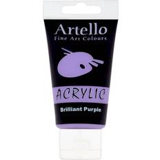 Billig Akrylmaling Artello Acrylic Brilliant Purple 75ml