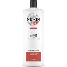 Protezione solare Shampoo Nioxin System 4 Cleanser Shampoo 1000ml