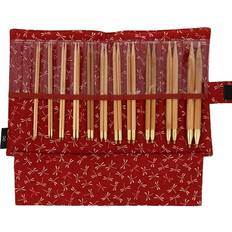 Seeknit Seeknit Circular Knitting Needles Set Red 11 Pairs