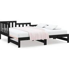 Lit de Jour - Pin Canapés vidaXL Pull-Out Day Bed Black Canapé 203.5cm