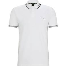 BOSS Paul Slim Fit Polo Shirt - White