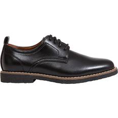 Boys Low Top Shoes Deer Stags Kid's Zander - Black