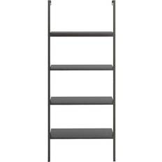 vidaXL 336384 Black Scaffale a Gradini 152.5cm