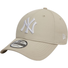 Cotone Cappelli New Era New York Yankees League Essential Stone 9FORTY Adjustable Cap - Cream