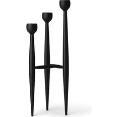 Spring Copenhagen Apollo Black Candelabro 32cm