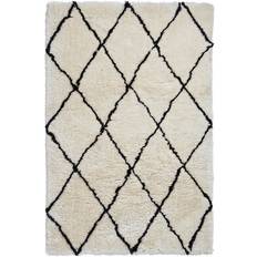 Think Rugs Morocco 2491 White, Black 120x170cm