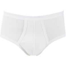 Twisted Cotton Brief - White