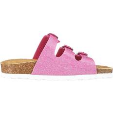 Schnallen Pantoffeln Lico Kid's Bioline Glitter Slipper - Pink