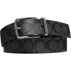 Coach Wide Harness Cts Reversible Belt - Grey