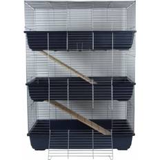 @Pet 3-Layer Rabbit Cage 80x44x120cm