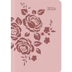 Alpha 2024 Ladytimer Mini Deluxe Salmon Kalender 8x11.5cm