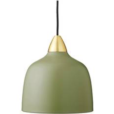 Grøn - Messing Pendler Superliving Urban Dull Olive Pendel ∅ 24cm
