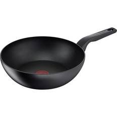 Spülmaschinenfest Wok-Pfannen Tefal Hard Titanium Pro 28 cm