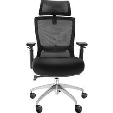 VEVOR Ergonomic Black Kontorsstol 124cm