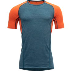 Herre - Polyamid T-skjorter Devold Running Merino 130 T-shirt Men - Pond