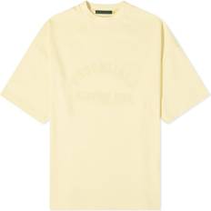 Fear of God Essentials Spring Printed Logo T-shirt - Garden Yellow