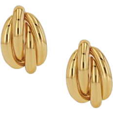 Anine Bing Knot Earrings - Gold