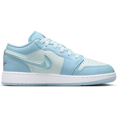 Nike Air Jordan 1 Low SE GS - Aquarius Blue/Glacier Blue/Hyper Violet/Aquarius Blue