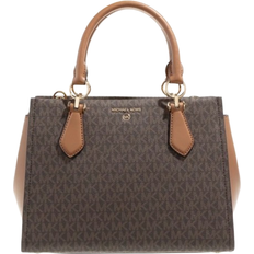 Michael Kors Sacs à main Michael Kors Marilyn Medium Logo Satchel - Brn/Acorn