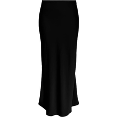 Dame - Elastan / Lycra / Spandex Skjørt Y.A.S Pella Maxi Skirt - Black