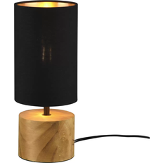 Reality Leuchten Woody Black Lampe de table 30cm