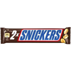 Vanilje Konfekt og kaker Snickers Chocolate Bar 75g 2pakk