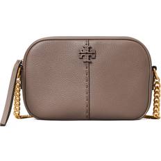 Tory Burch Mcgraw Camera Bag - Silver Maple