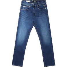 Grover replay Replay Straight Fit Grover Jeans - Dark Blue