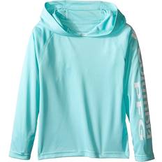 UV Protection Hoodies Children's Clothing Columbia Kid's PFG Terminal Tackle Hoodie - Gulf Stream (1663801-499)