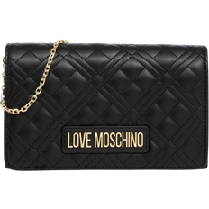 Love Moschino Lettering Logo Crossbody Bag - Black