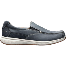 Blue Low Top Shoes Children's Shoes Florsheim Jr. Great Lakes Moc Toe Slip On - Indigo