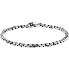 David Yurman Men Bracelets David Yurman Box Chain Bracelet 3.6mm - Silver