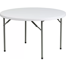 Dining Tables Flash Furniture Elon Folding Granite White Dining Table 48"