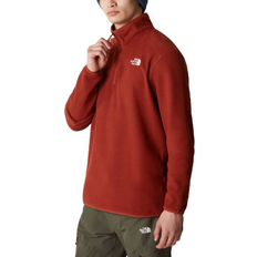 The North Face Men's 100 Glacier 1/4 Zip Fleece - Brandy Brown