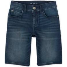 The Children's Place Boy's Super-Soft Denim Shorts - Wexler Wash (3029674-32Z4)