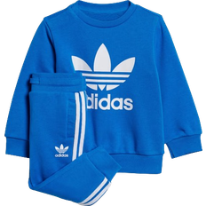 9-12M Otros Conjuntos Adidas Infant Crew Sweatshirt Set - Blue Bird