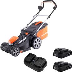 20 V Akkuruohonleikkurit Yard Force LM C34A (2x2.5Ah) Battery Powered Mower