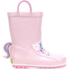 Pink Rain Boots Children's Shoes Western Chief Kid's Unity Unicorn - Soft Rose