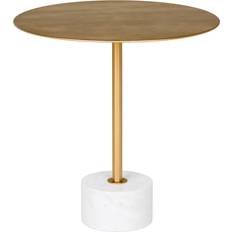 House Nordic Lecco Messing/Marmor Table Basse 51cm