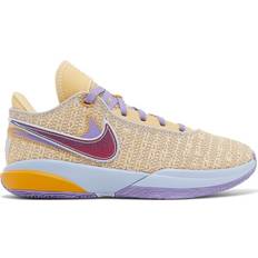 Basketball Shoes Nike LeBron 20 GS - Celestial Gold/Multi-Color/Cobalt Bliss/Space Purple