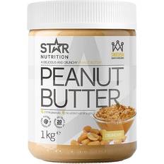 Jordnötssmör Star Nutrition Crunchy Peanut Butter 1000g 1pack