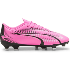 Rosa Fotballsko Puma Youth Ultra Play FG/AG - Poison Pink/White/Black