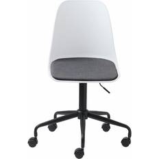 Schwarz - Weiß Bürostühle Unique Furnitures Whistler White/Grey Bürostuhl 83cm