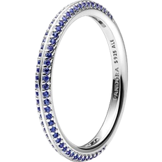 Pandora Herr Ringar Pandora Me Pavé Ring - Silver/Blue