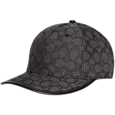 Coach Signature Jacquard Baseball Hat - Charcoal