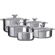 Le creuset signature stainless steel Le Creuset Signature Stainless Steel Set med lock 5 delar