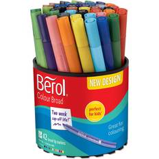 Berol colour Berol Colour Broad Fibre Tipped Pen 1.2mm 42-pack